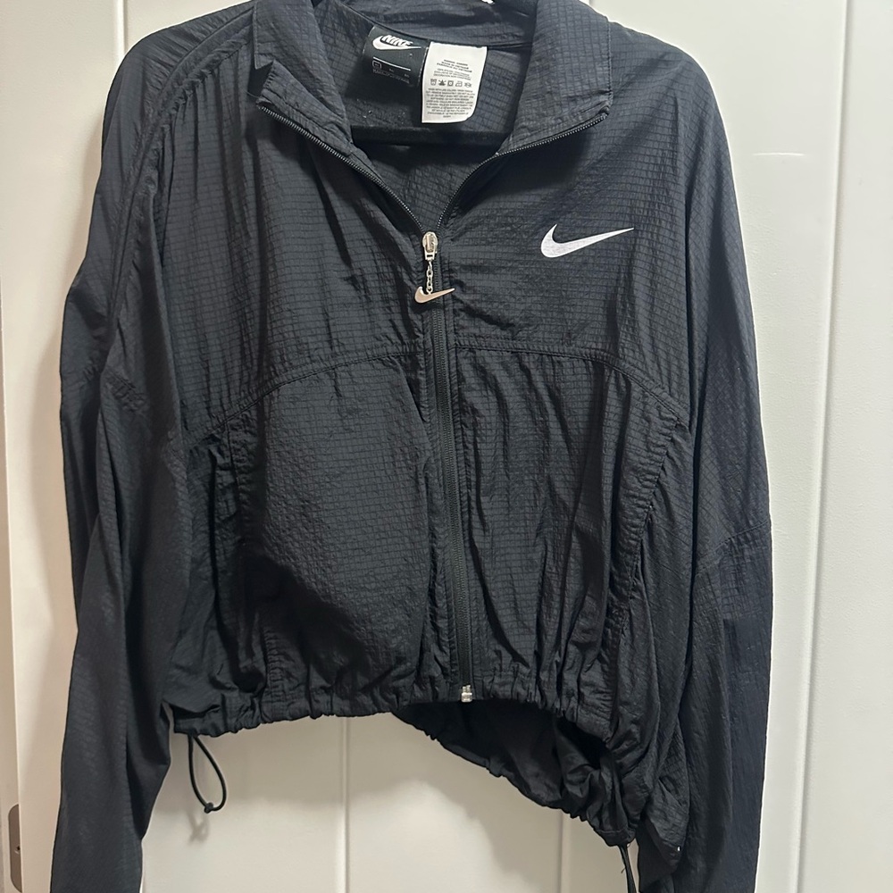 Nike Black Utility Jacket with White Accents